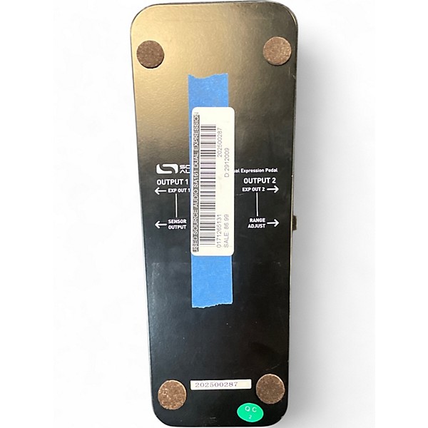 Used Source Audio sa161 dual expression pedal Pedal