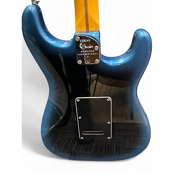 Used Fender American Professional II Stratocaster LH Dark Knight Electric Guitar