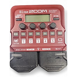 Used Zoom B1 FOUR Effect Processor