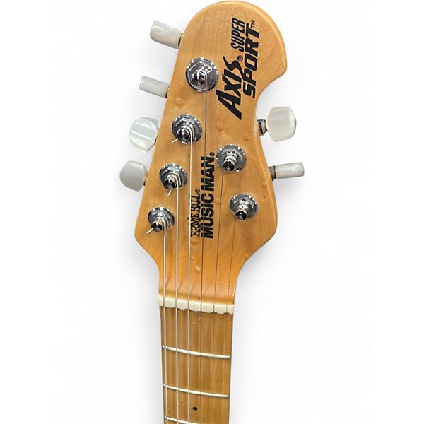 Used 2008 Ernie Ball Music Man Axis Super Sport HH Honey Burst Solid Body Electric Guitar