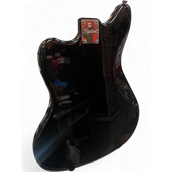 Used Squier Classic Vibe 70's Jaguar Black Solid Body Electric Guitar