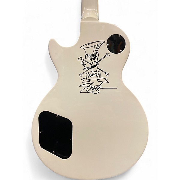 Used Gibson Les Paul Studio Alpine White Solid Body Electric Guitar