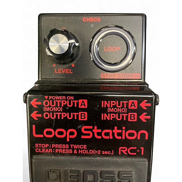 Used BOSS RC1 Loop Station Pedal