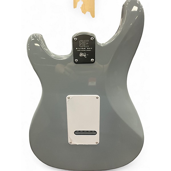 Used PRS SE Silver Sky STONE BLUE Solid Body Electric Guitar