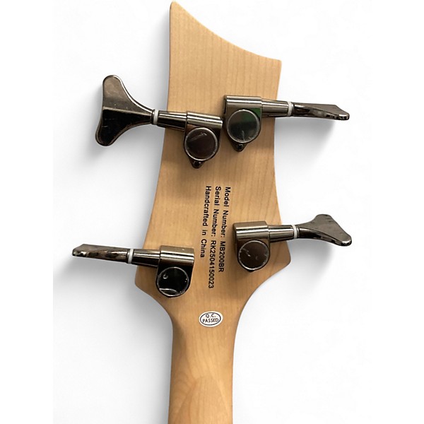 Used Mitchell MB200BR Red Electric Bass Guitar