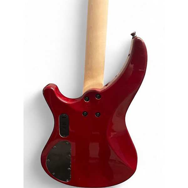 Used Mitchell MB200BR Red Electric Bass Guitar