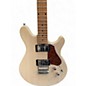 Used Sterling by Music Man Valentine Trans Buttermilk Solid Body Electric Guitar
