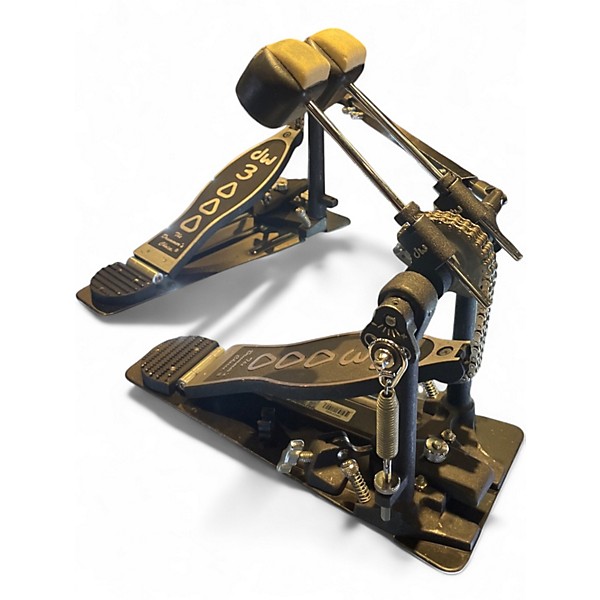 Used DW 3000 Series Double Double Bass Drum Pedal