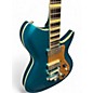 Used Rivolta COMBINATA Blue Solid Body Electric Guitar