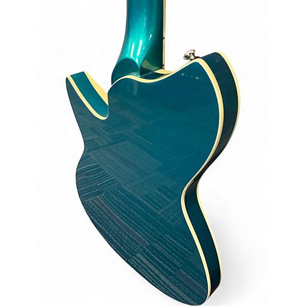 Used Rivolta COMBINATA Blue Solid Body Electric Guitar