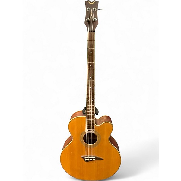 Used Dean EABC Natural Acoustic Bass Guitar