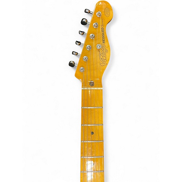 Used Vintage V52 Butterscotch Solid Body Electric Guitar