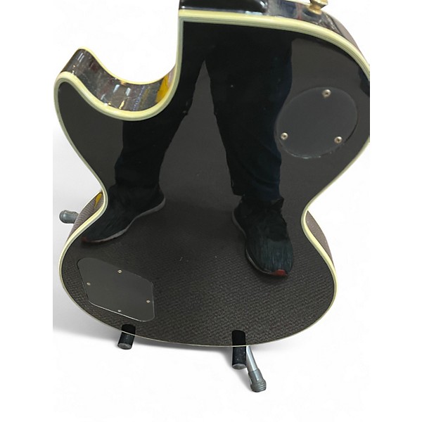 Used Epiphone Les Paul Custom Ebony Solid Body Electric Guitar