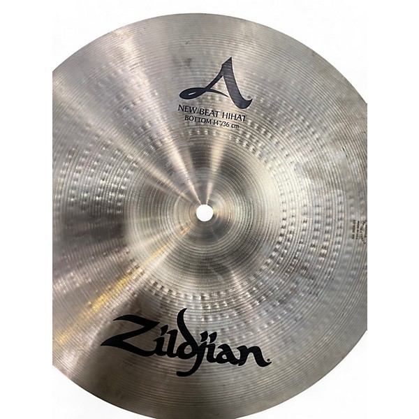 Used Zildjian 14in New Beat Hi Hat Pair Cymbal