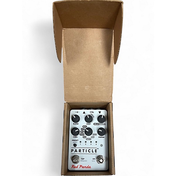 Used Red Panda PARTICLE V2 GRANULAR DELAY Effect Pedal