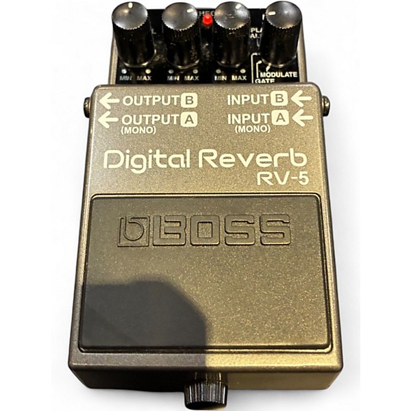 Used BOSS RV5 Digital Reverb Effect Pedal