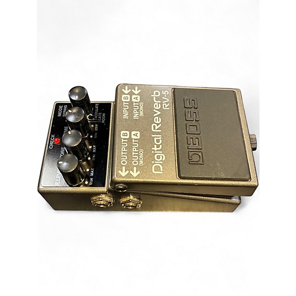 Used BOSS RV5 Digital Reverb Effect Pedal