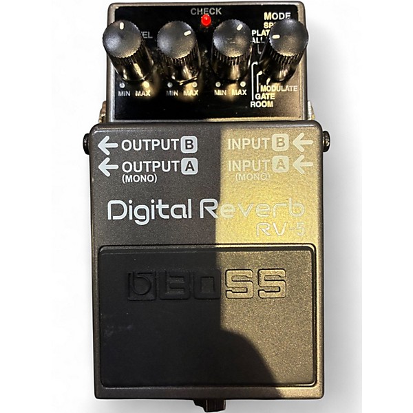Used BOSS RV5 Digital Reverb Effect Pedal