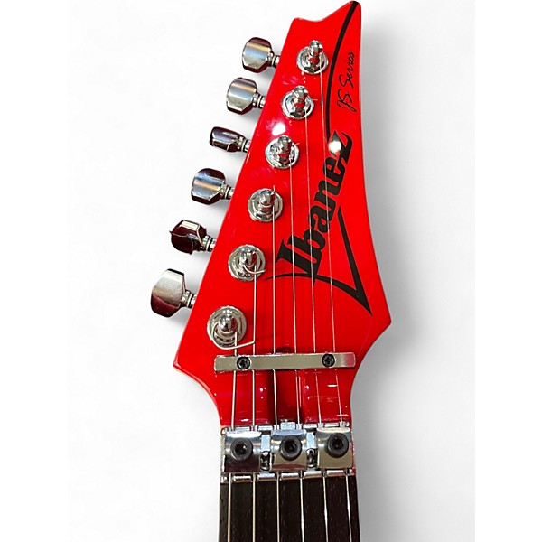 Used Ibanez JS2480 Muscle Car Red Solid Body Electric Guitar