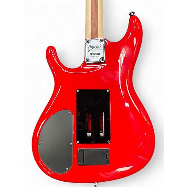 Used Ibanez JS2480 Muscle Car Red Solid Body Electric Guitar