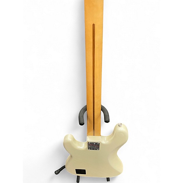 Used Fender PLAYER PLUS PJ BASS Pearl White Electric Bass Guitar