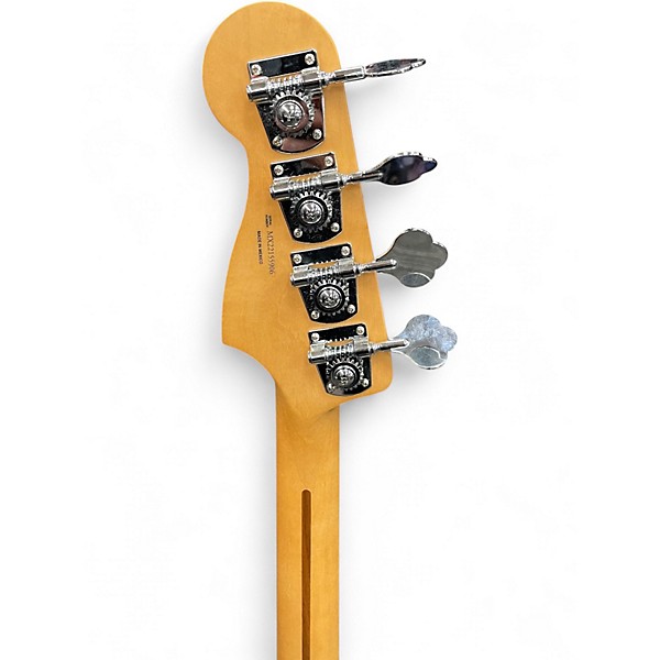 Used Fender PLAYER PLUS PJ BASS Pearl White Electric Bass Guitar