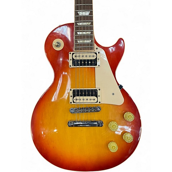 Used Gibson Les Paul Traditional Pro 2 Tone Sunburst Solid Body Electric Guitar