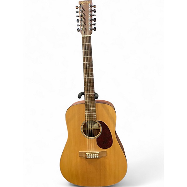Used Martin DM12 Natural 12 String Acoustic Guitar