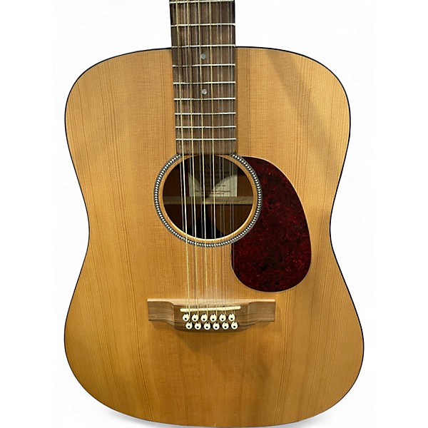 Used Martin DM12 Natural 12 String Acoustic Guitar