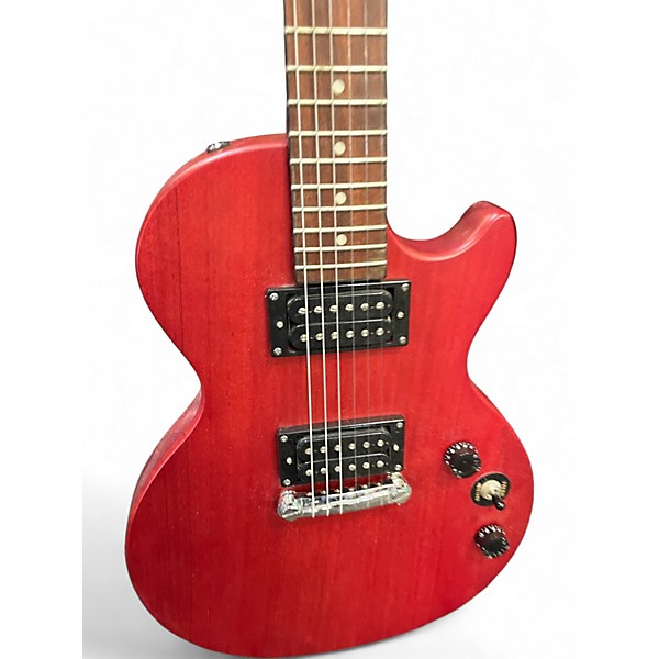 Used Epiphone Les Paul Special I Trans Red Solid Body Electric Guitar