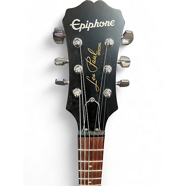 Used Epiphone Les Paul Special I Trans Red Solid Body Electric Guitar