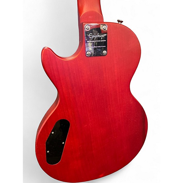 Used Epiphone Les Paul Special I Trans Red Solid Body Electric Guitar