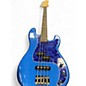 Used Squier Precision Bass Blue Electric Bass Guitar thumbnail