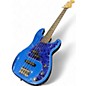 Used Squier Precision Bass Blue Electric Bass Guitar