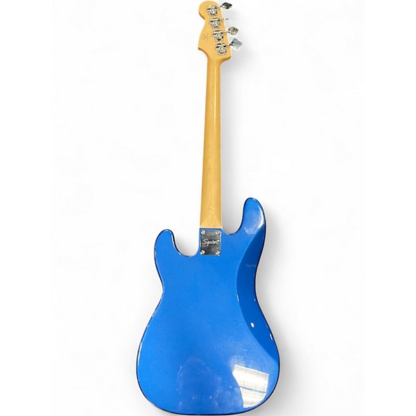 Used Squier Precision Bass Blue Electric Bass Guitar