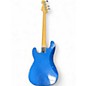 Used Squier Precision Bass Blue Electric Bass Guitar