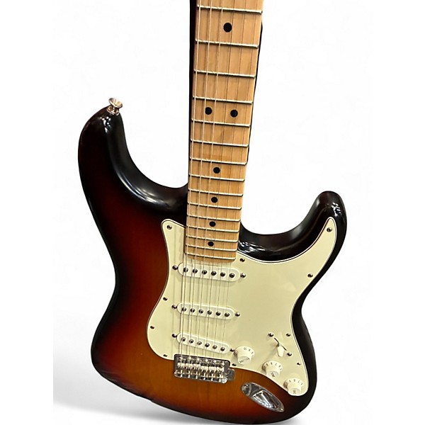 Used 2014 Fender American Professional Stratocaster SSS 2 Tone Sunburst Solid Body Electric Guitar