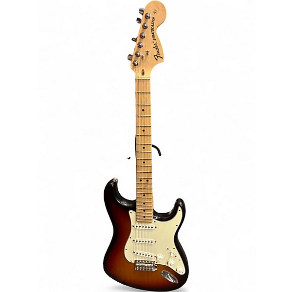Used 2014 Fender American Professional Stratocaster SSS 2 Tone Sunburst Solid Body Electric Guitar