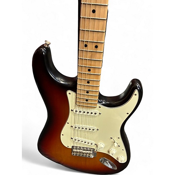 Used 2014 Fender American Professional Stratocaster SSS 2 Tone Sunburst Solid Body Electric Guitar