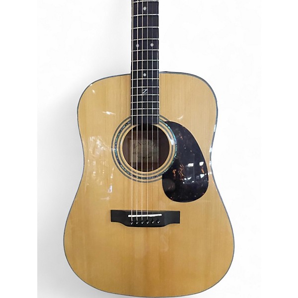 Used Zager ZAD20 Natural Acoustic Guitar