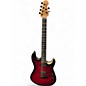 Used Sterling by Music Man Rabea Massaad Artist Series Sabre Blood Flame Burst Solid Body Electric Guitar thumbnail
