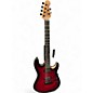 Used Sterling by Music Man Rabea Massaad Artist Series Sabre Blood Flame Burst Solid Body Electric Guitar