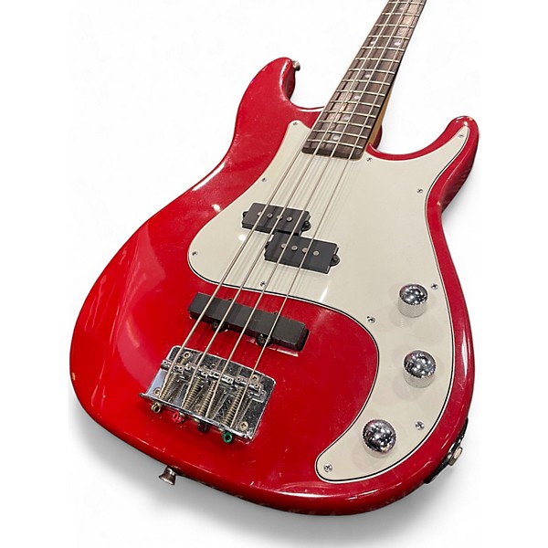 Used Peavey FORUM BASS  RED Electric Bass Guitar