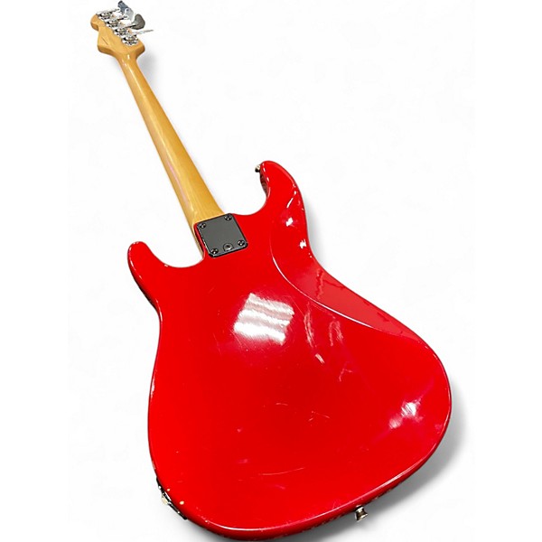 Used Peavey FORUM BASS  RED Electric Bass Guitar