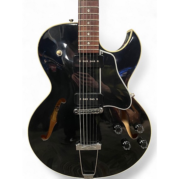 Used Gibson ES135 Black Hollow Body Electric Guitar
