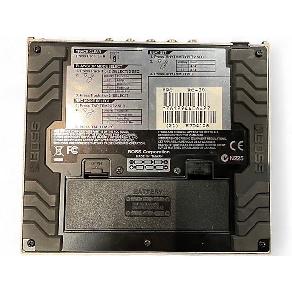 Used BOSS RC30 Loop Station Twin Pedal