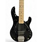 Used Ernie Ball stingray 5 Black Solid Body Electric Guitar thumbnail