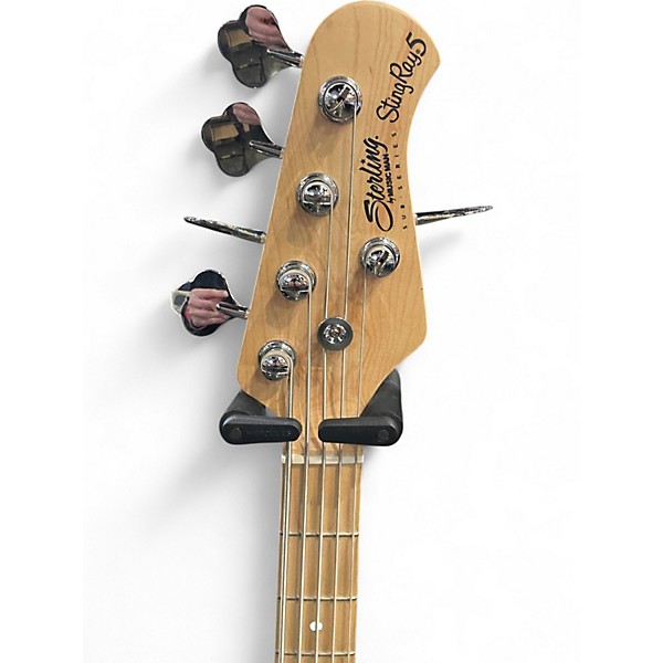 Used Ernie Ball stingray 5 Black Solid Body Electric Guitar