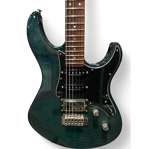 Used Pacifica PAC612VIIFM INDIGO BLUE Solid Body Electric Guitar