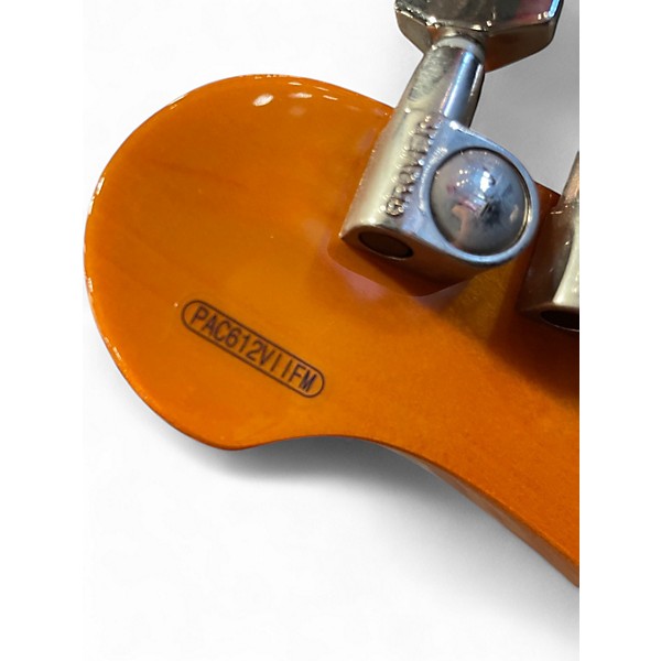 Used Pacifica PAC612VIIFM INDIGO BLUE Solid Body Electric Guitar